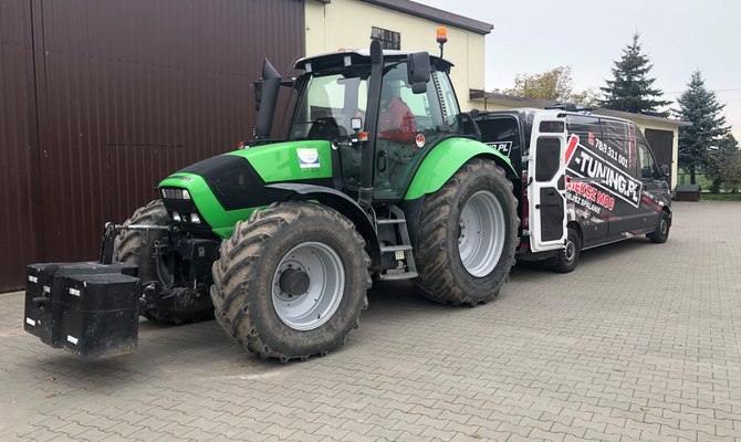 Chip Tuning Deutz Fahr Agrotron M620  +  29KM oraz 97Nm  | V-Tuning Leżajsk