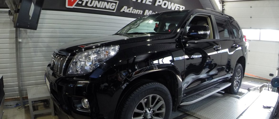 Chip Tuning Toyota Land Cruiser 3.0D 173KM | V-Tuning Leżajsk