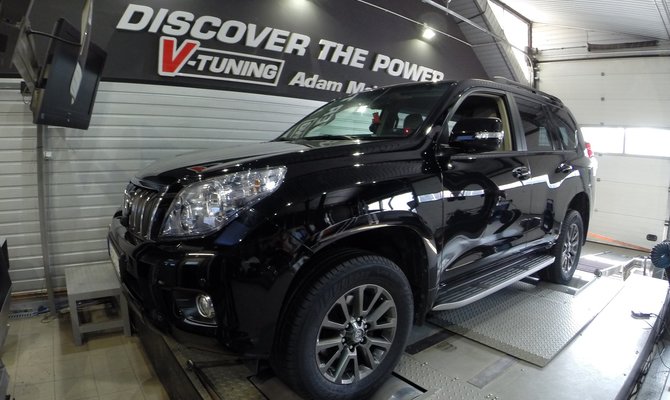 Chip Tuning Toyota Land Cruiser 3.0D 173KM | V-Tuning Leżajsk