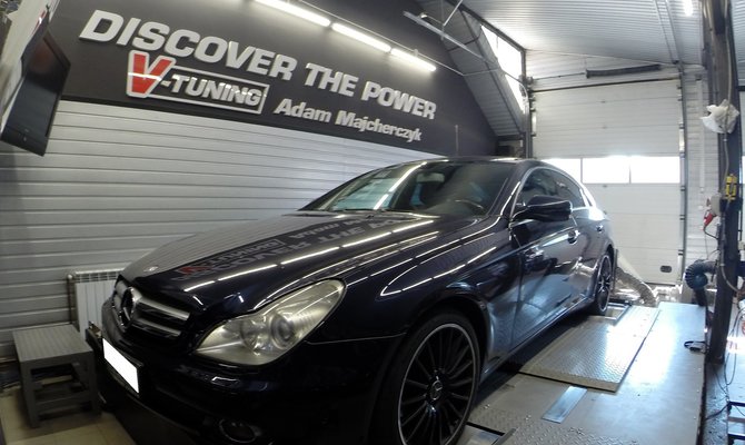 Chip Tuning Mercedes CLS 320CDI W219 224KM | V-Tuning Leżajsk