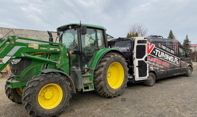 Chip Tuning John Deere 6115M | V-Tuning Leżajsk