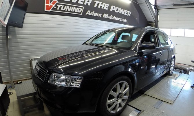 Chip Tuning Audi A4 B6 1.9TDI 130KM | V-Tuning Leżajsk