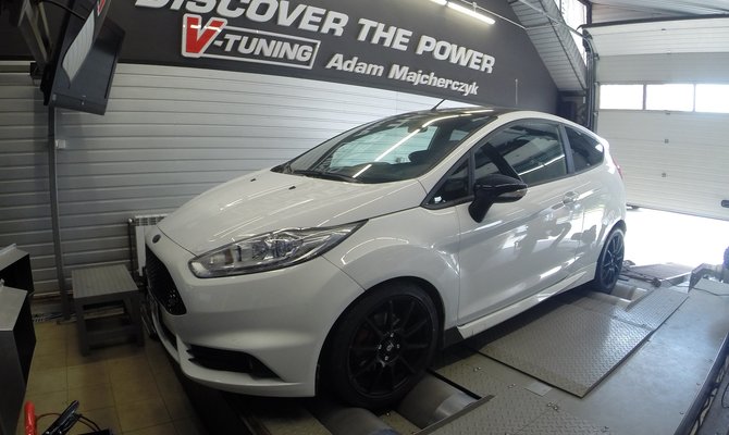 Chip Tuning Ford Fiesta ST 1.6 ecoboost 182KM | V-Tuning Leżajsk