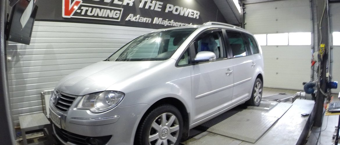 Chip Tuning VW Touran 1.9TDI 105KM | V-Tuning Leżajsk