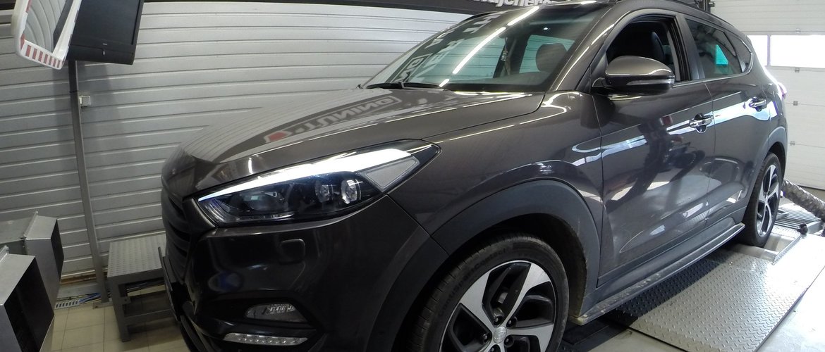 Chip Tuning Hyundai Tucson 1.7 CRDI 141KM | V-Tuning Leżajsk