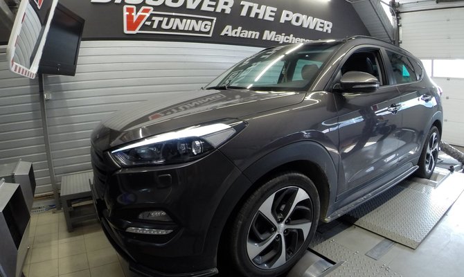 Chip Tuning Hyundai Tucson 1.7 CRDI 141KM | V-Tuning Leżajsk