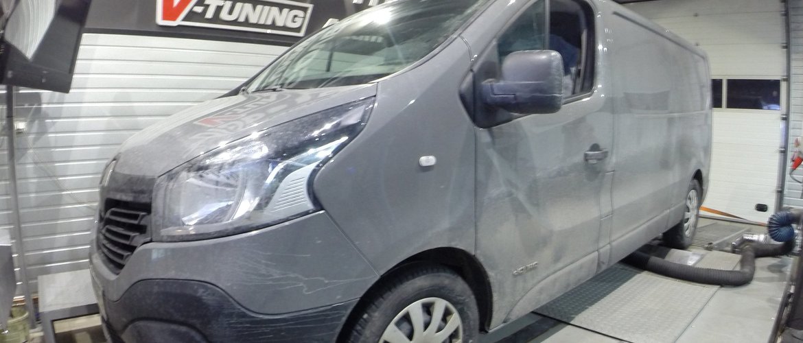 Chip Tuning Renault Trafic 1.6dCi 140KM | V-Tuning Leżajsk