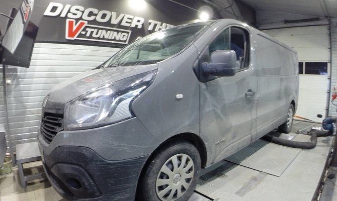 Chip Tuning Renault Trafic 1.6dCi 140KM | V-Tuning Leżajsk