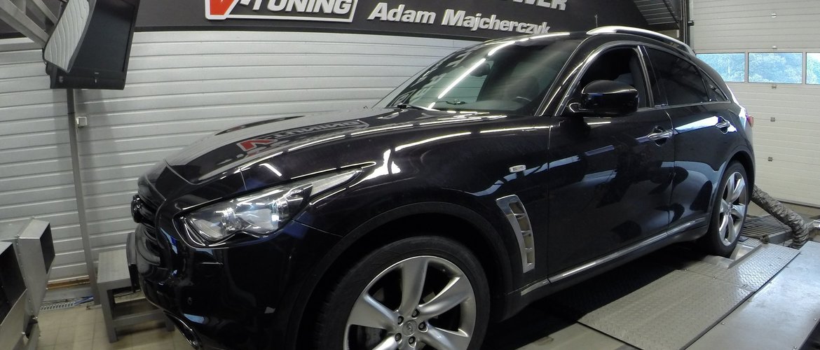 Chip Tuning Infiniti FX50s 5.0i | V-Tuning Leżajsk