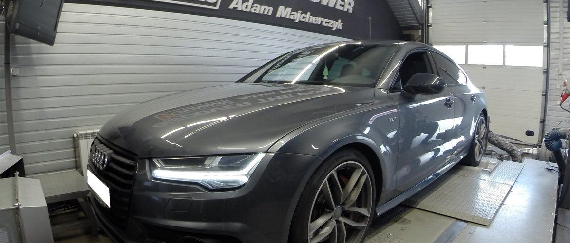 Chip Tuning Audi A7 4G 3.0BiTDI 326KM Competition  CVUB | V-Tuning Leżajsk