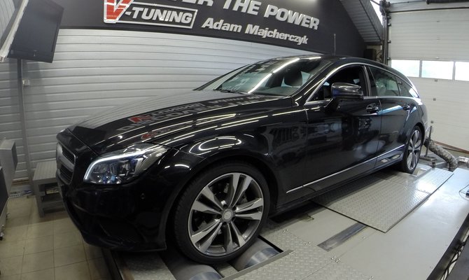 Chip Tuning Mercedes CLS W219 3.0CDI | V-Tuning Leżajsk