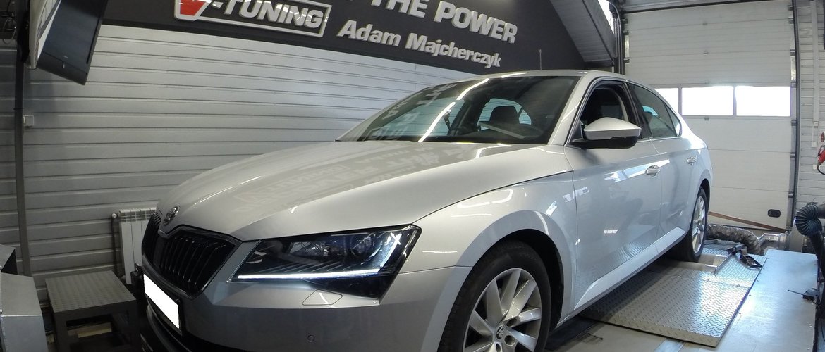 Chip Tuning Skoda Superb 2.0TDI 150KM | V-Tuning Leżajsk