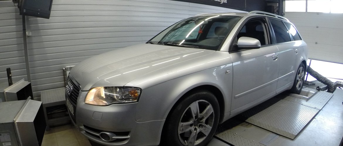 Chip Tuning Audi A4 B7 1.8T 163KM | V-Tuning Leżajsk