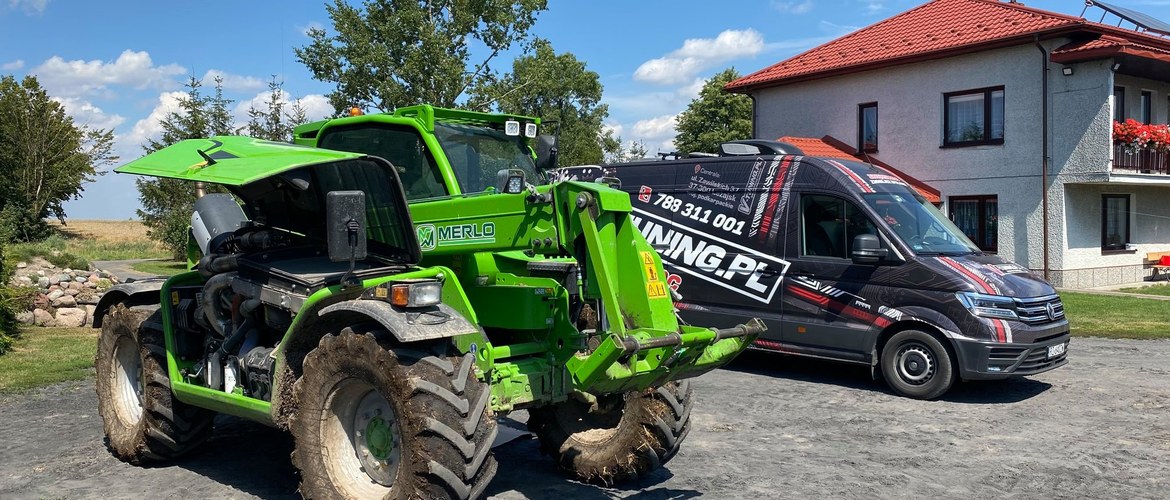 AdBlue w Merlo Turbofarmer TF 42.7