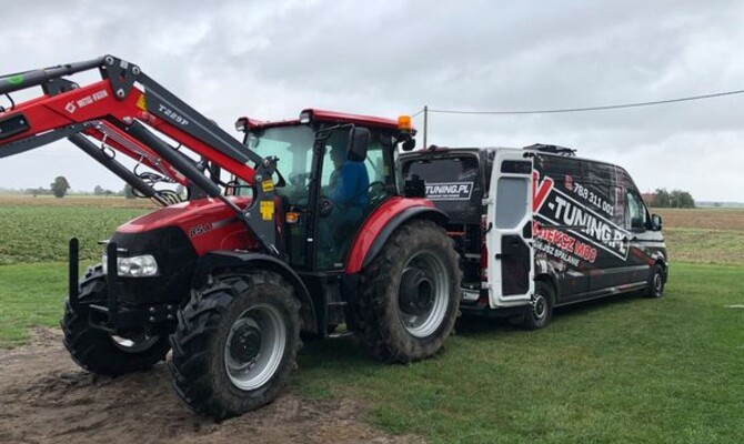 Case Farmall 85A - podniesienie mocy