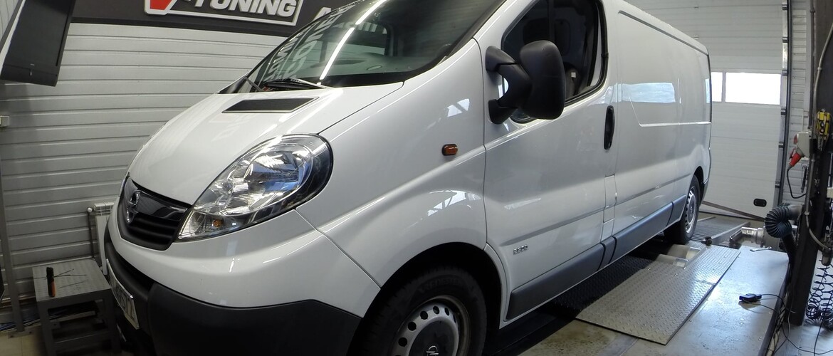 Opel Vivaro 2.0CDTI 90KM - podniesienie mocy