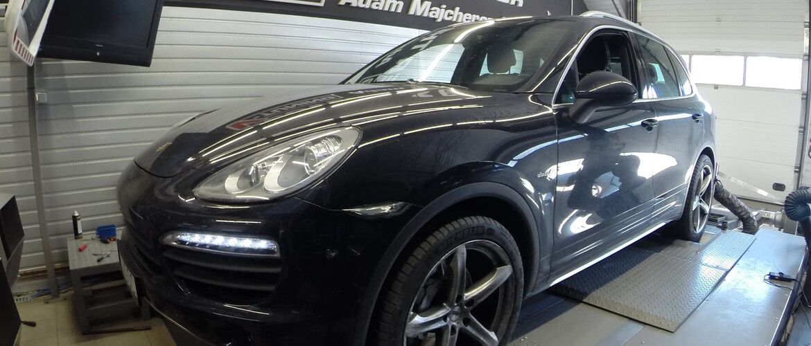 Porsche Cayenne 4.2 TDI - podniesienie mocy