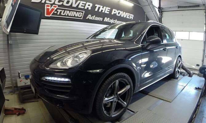 Porsche Cayenne 4.2 TDI - podniesienie mocy