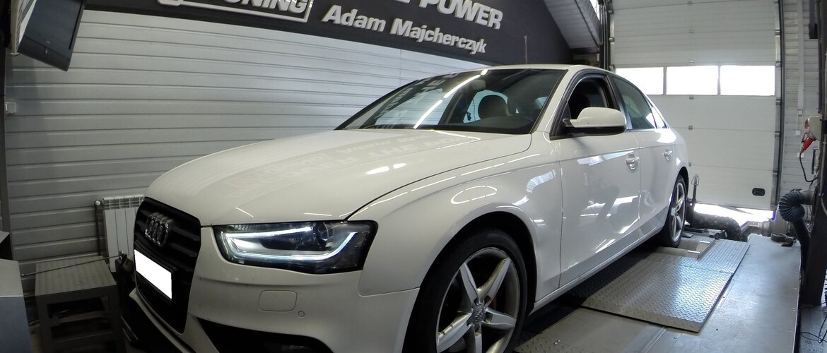 Audi A4 B8 3.0TDI 245KM - podniesienie mocy