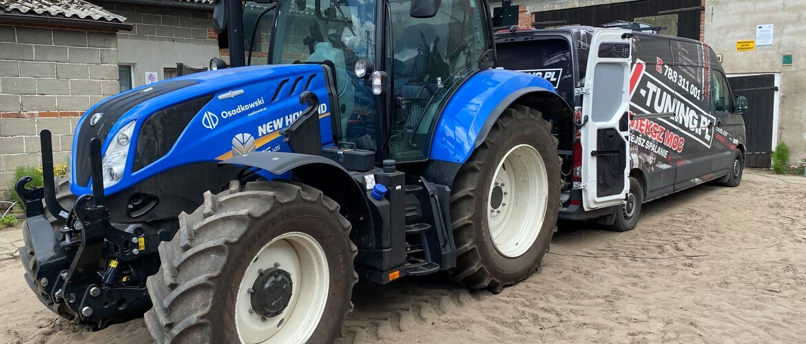 New Holland T6.145 - podniesienie mocy