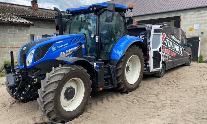 New Holland T6.145 - podniesienie mocy