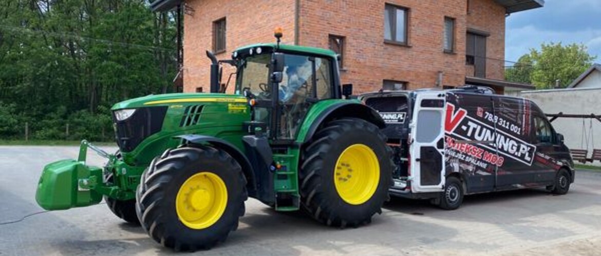 John Deere 6175M - podniesienie mocy