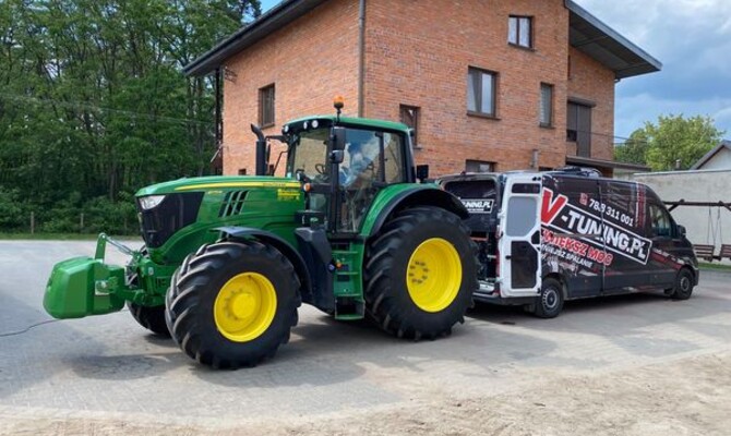 John Deere 6175M - podniesienie mocy