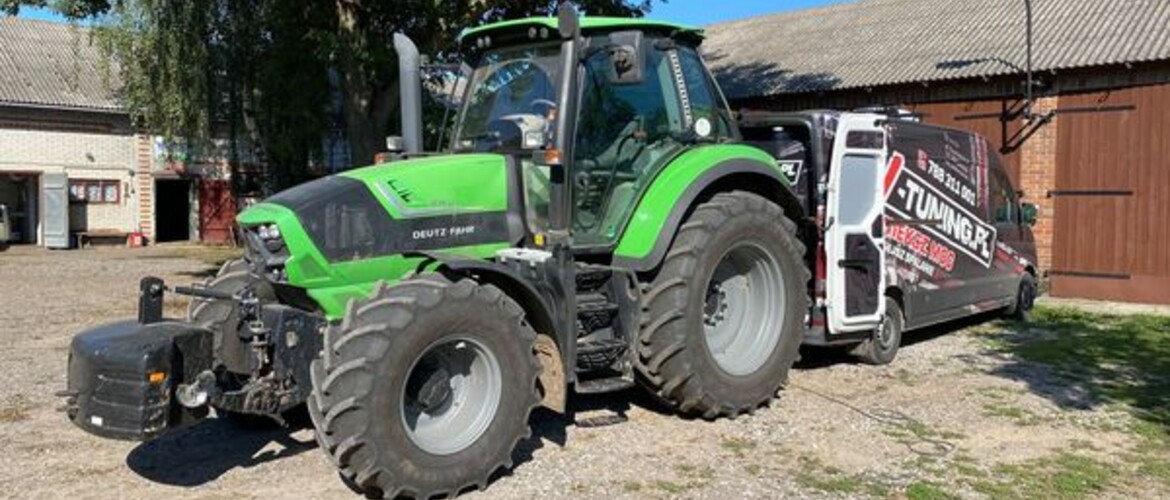 Deutz Fahr Agrotron 6150 - zwiększenie mocy