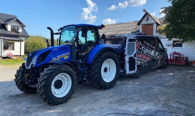 New Holland T5.100 - zwiększenie mocy i usunięcie Adblue