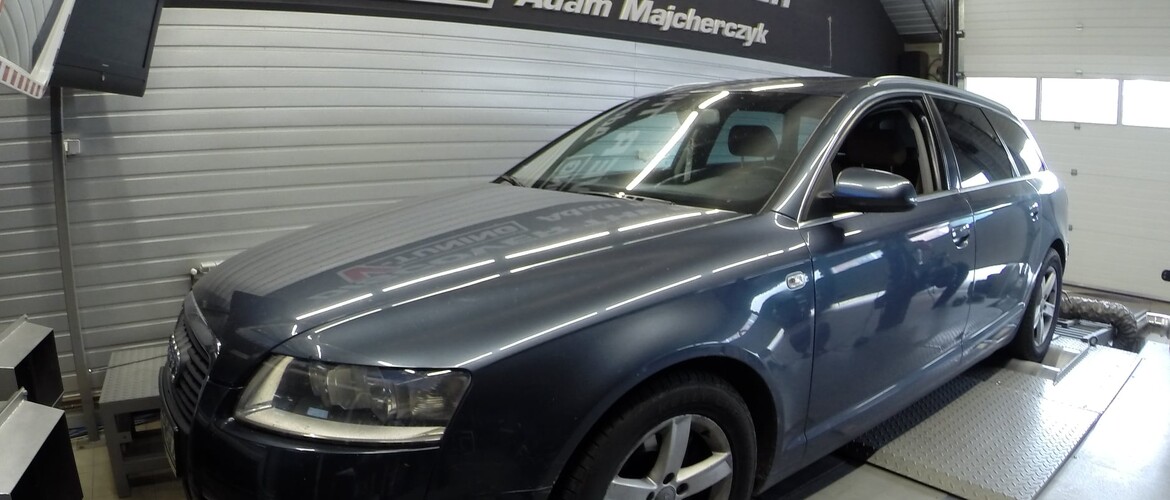 Audi A6 C6 3.0TDI 224KM - chip tuning