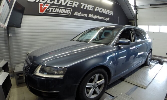 Audi A6 C6 3.0TDI 224KM - chip tuning