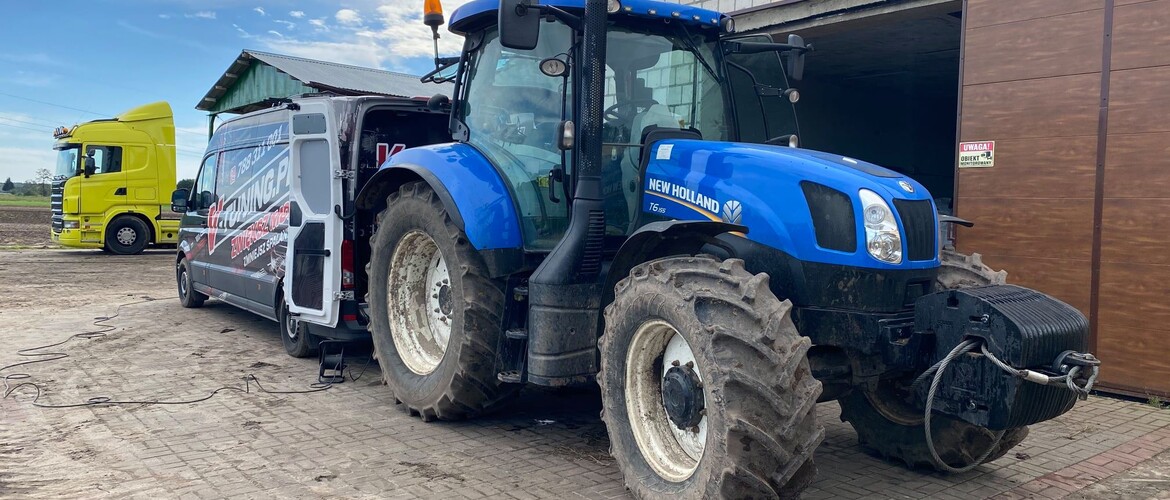 New Holland T6.155 - zwiększenie mocy