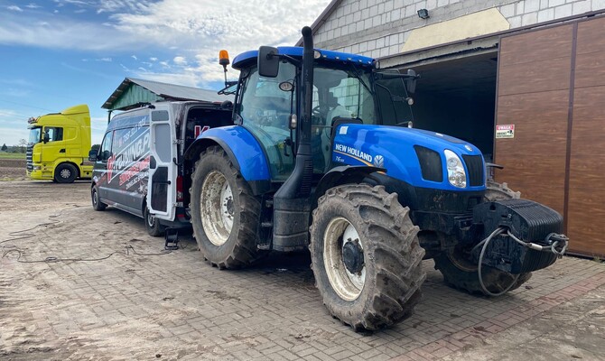 New Holland T6.155 - zwiększenie mocy