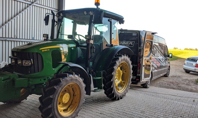 John Deere 5080R - zwiększenie mocy