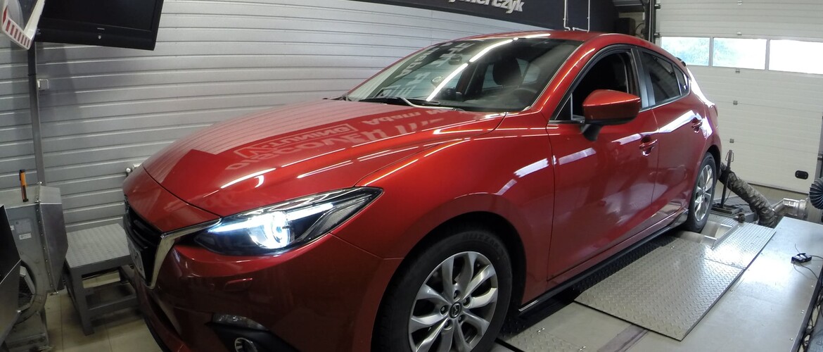 Mazda 3 2.0i 120KM Skyactiv - podniesienie mocy / odblokowanie