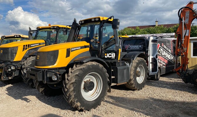 JCB Fastrac 2155 - podniesienie mocy