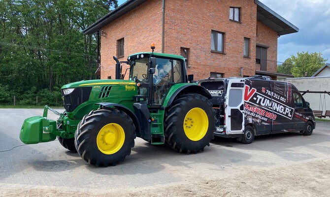 John Deere 6175M - zwiększenie mocy