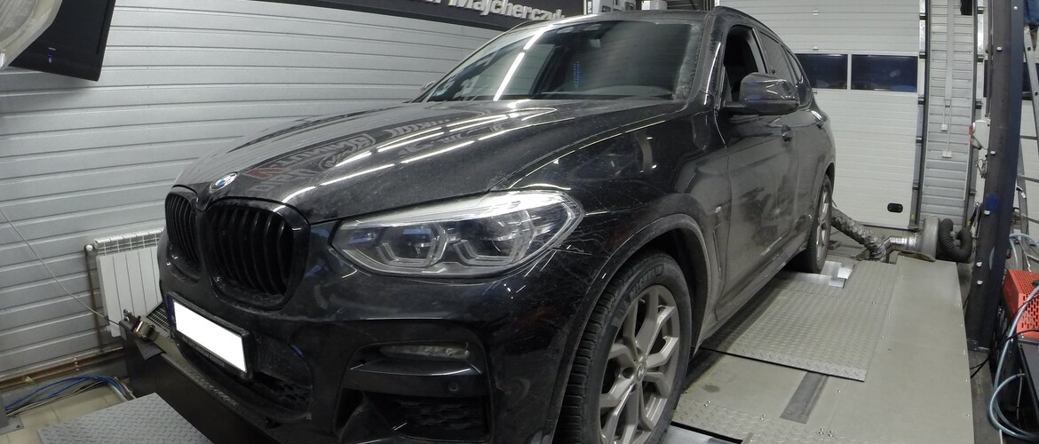 BMW X3 G01 20i 184KM - podniesienie mocy poprzez moduł zewnętrzny Power Deck