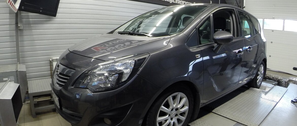 Opel Meriva 1.7 CDTI 100KM - zwiększenie mocy