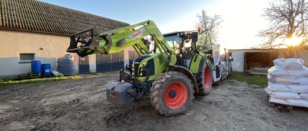 Claas Arion 440 - zwiększenie mocy i zmniejszenie zużycia paliwa