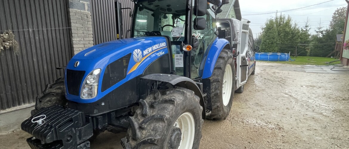 New Holland T5.85 - zwiększenie mocy / zmniejszenie zużycia paliwa