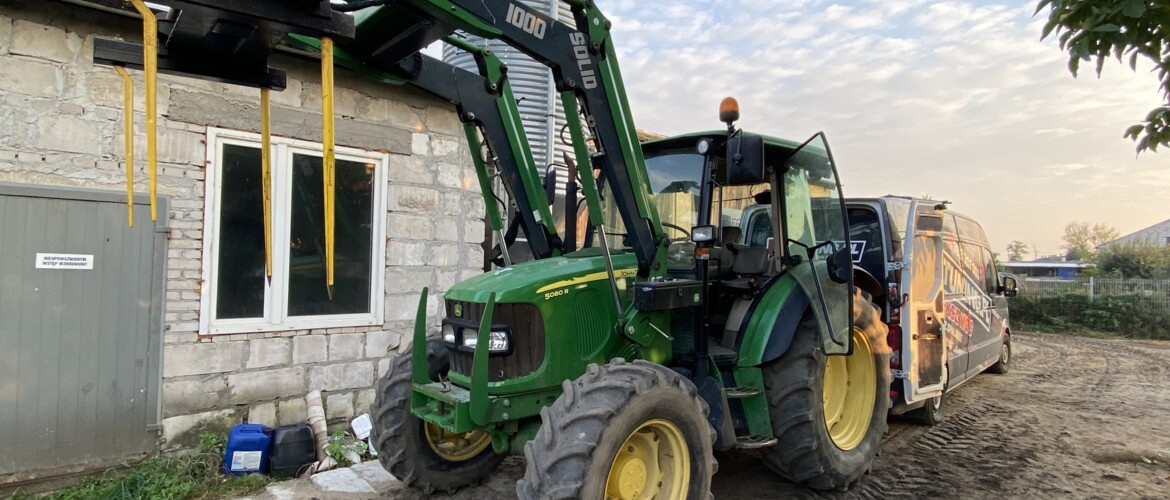 John Deere 5080R - zwiększenie mocy / zmniejszenie zużycia paliwa