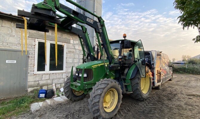 John Deere 5080R - zwiększenie mocy / zmniejszenie zużycia paliwa