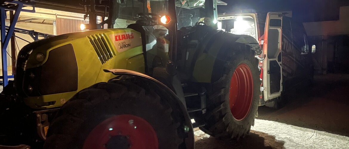 Claas Arion 430 - zwiększenie mocy / zmniejszenie zużycia paliwa