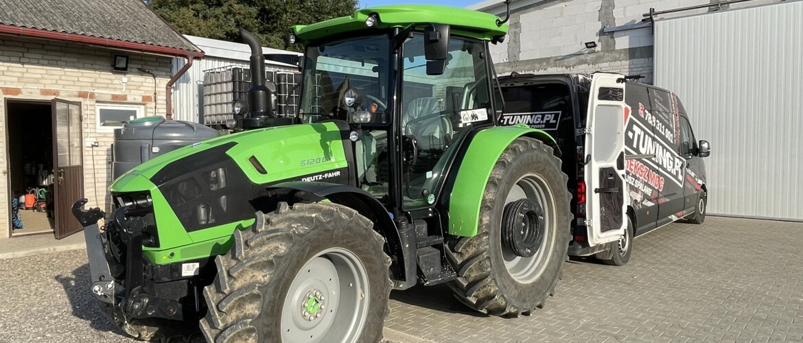 Deutz Fahr 5120G - zwiększenie mocy / zmniejszenie zużywa paliwa