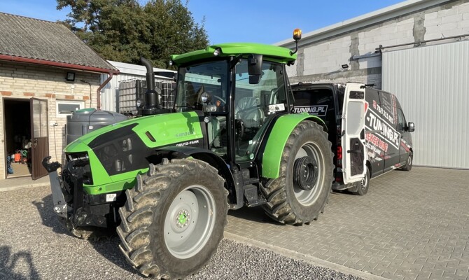 Deutz Fahr 5120G - zwiększenie mocy / zmniejszenie zużywa paliwa