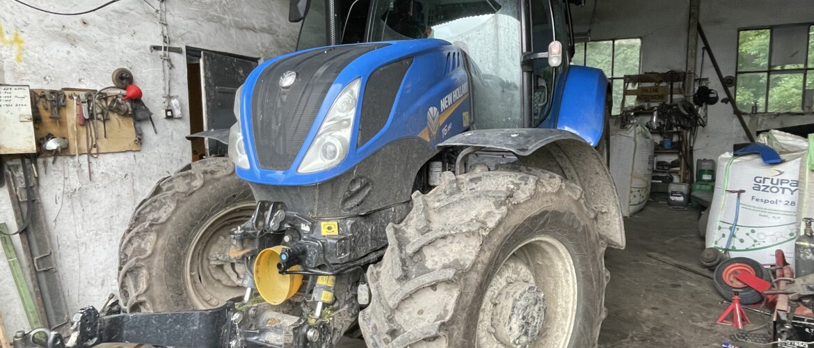 New Holland T6.180 - wyłączenie układu SCR Adblue