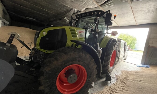 Claas Axion 850 - zwiększenie mocy / zmniejszenie zużycia paliwa