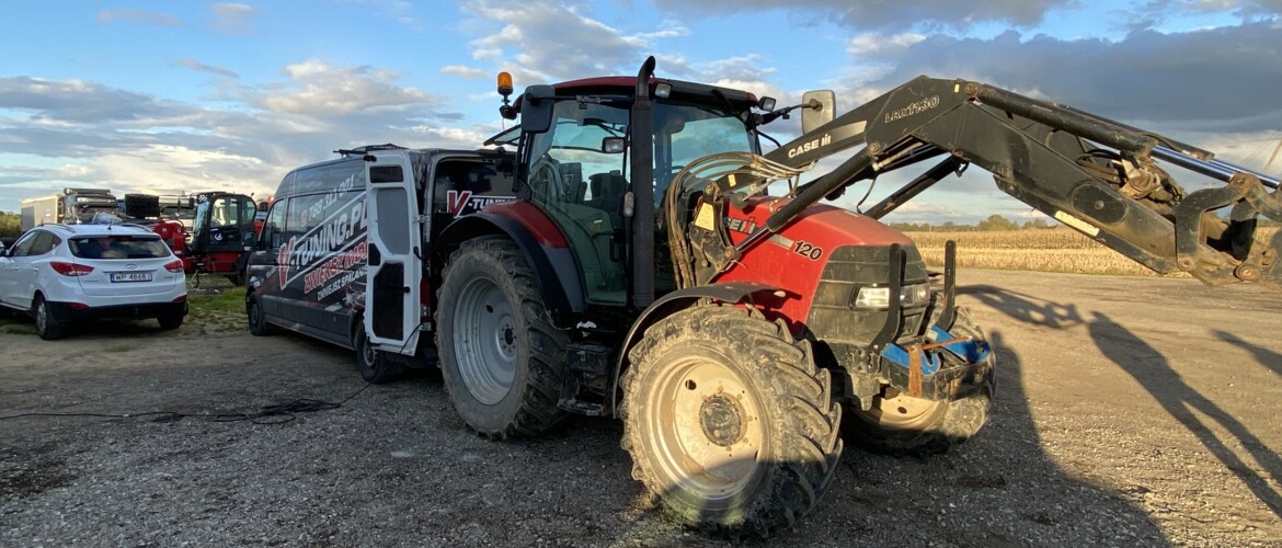 Case Maxxum 120 - zwiększenie mocy oraz zmniejszenie zużycia paliwa