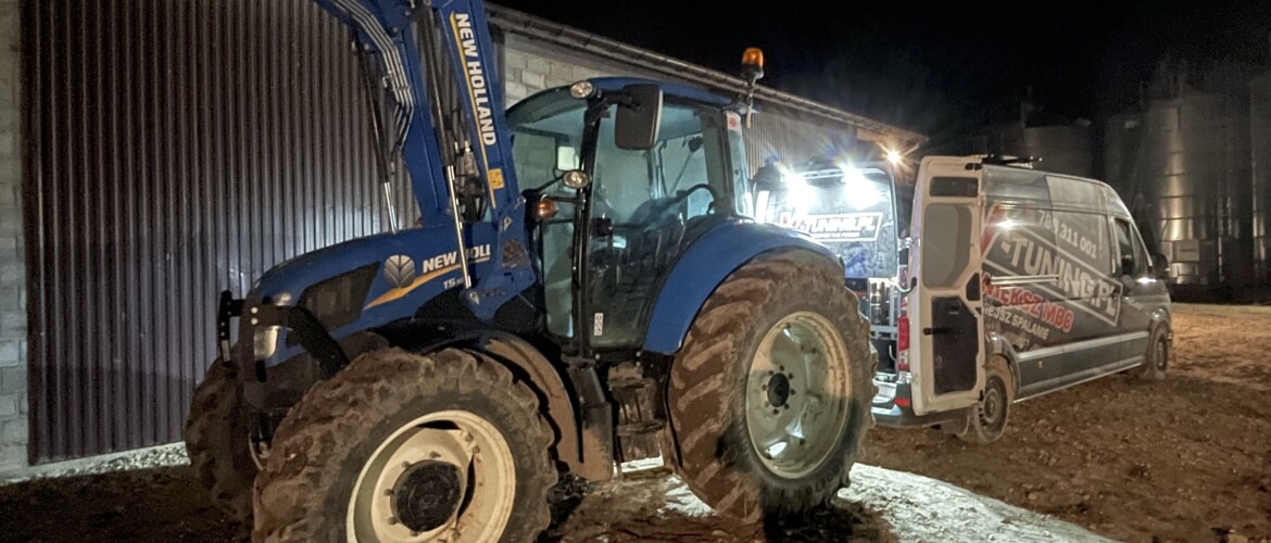 New Holland T5.105 - zwiększenie mocy oraz zmniejszenie zużycia paliwa